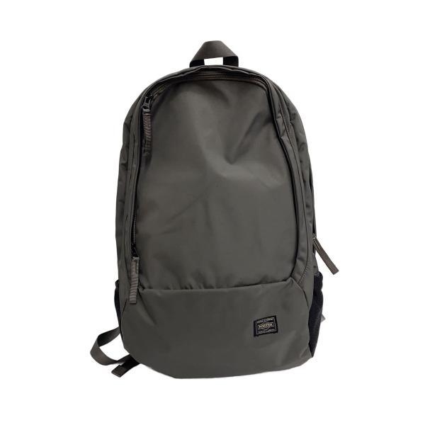 PORTER◆DRIVE DAYPACK/リュック/GRY/635-06825/表面薄汚れ、ロゴ下小...