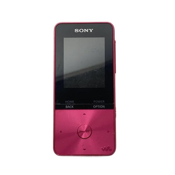 SONY◆ポータブルメモリープレーヤー NW-S315(P) [16GB ビビッドピンク]