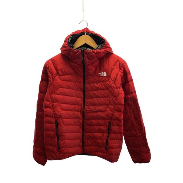 THE NORTH FACE◆THUNDER HOODIE_サンダーフーディ/S/ナイロン/レッド/...