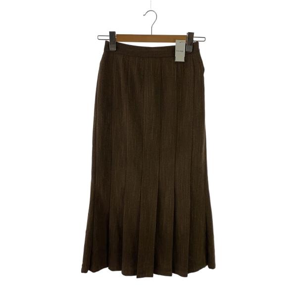 AMERI◆ロングスカート/S/ポリエステル/BRW/01320920350