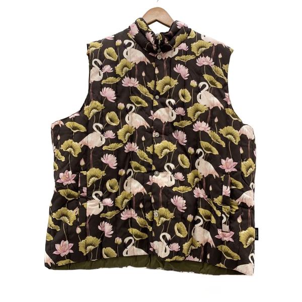 TAION◆ダウンジャケット/XXL/レーヨン/BLK/v09js