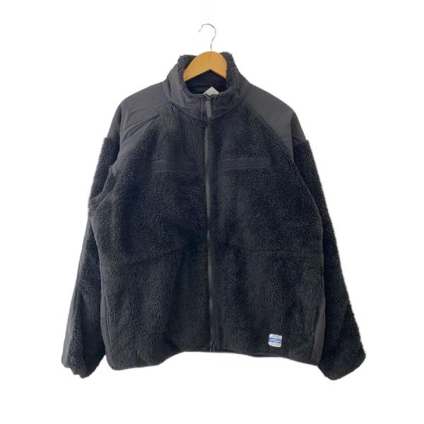 ARMY TWILL◆フリースジャケット/M/ポリエステル/BLK/AM-21AW4002