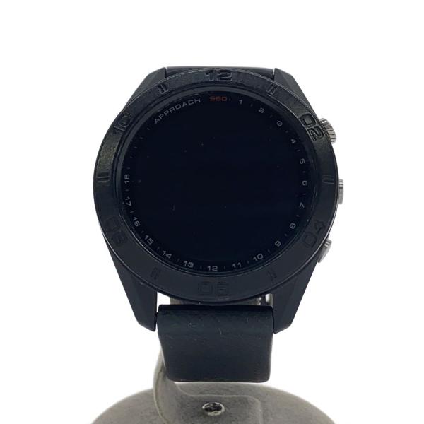 GARMIN◆スマートウォッチ/デジタル/--/BLK/BLK/approach S60