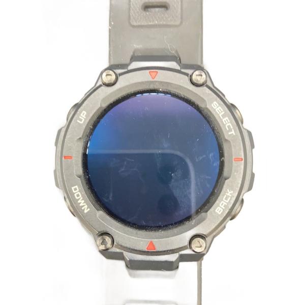 Amazfit◆スマートウォッチ/デジタル/BLK//