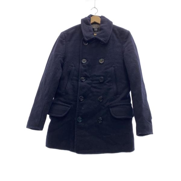 J.CREW◆14AW Dock peacoat with Thinsulate/M/ウール/NVY...