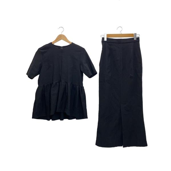 AMERI◆セットアップ/M/レーヨン/BLK/02310520660