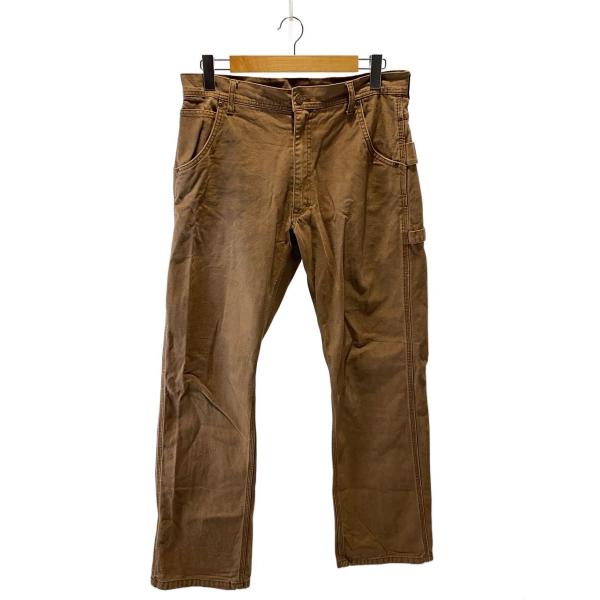 KEY◆ペインターパンツ/33/コットン/BRW/RN♯17754