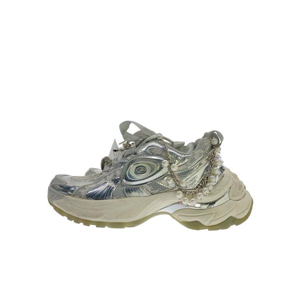 OLD ORDER◆TURBO GT/ローカットスニーカー/23.5cm/SLV/02320736