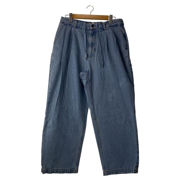 Evisen skateboards◆バギーパンツ/L/デニム/IDG