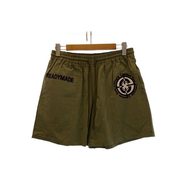READYMADE◆BAGGIES SHORTS/ショートパンツ/1/コットン/カーキ/RE-CO-...