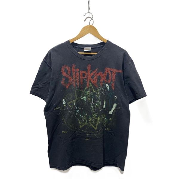 Hanes◆slipknot 00s/Tシャツ/L/コットン/BLK//