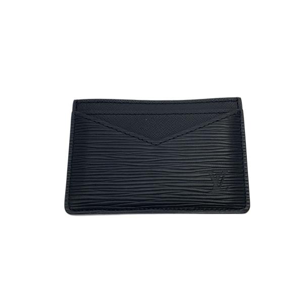 LOUIS VUITTON◆カードケース/PVC/GRY/総柄/メンズ/M63338//