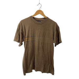 STUSSY◆Tシャツ/M/コットン/KHK//