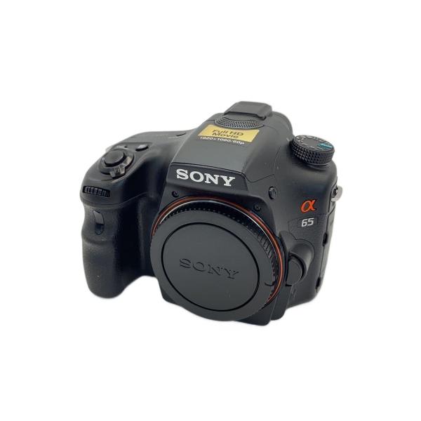 SONY◆デジタル一眼カメラ α65 SLT-A65V ボディ//