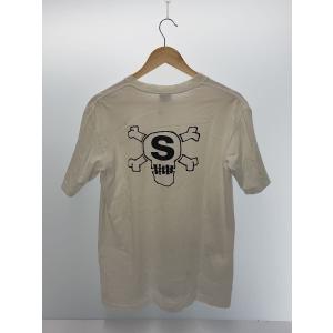 STUSSY◆Tシャツ/M/コットン/ホワイト...の詳細画像1