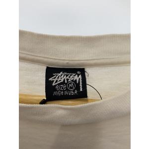 STUSSY◆Tシャツ/M/コットン/ホワイト...の詳細画像2