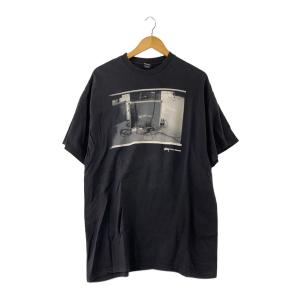 STUSSY◆Tシャツ/XL/コットン/BLK//