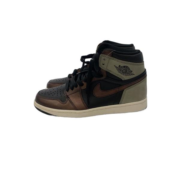 NIKE◆ハイカットスニーカー/26cm/BRW/レザー/555088-033/IR JORDAN ...