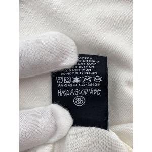 STUSSY◆Tシャツ/M/コットン/WHT//の詳細画像3