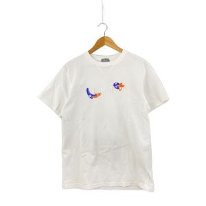 Christian Dior◆20AW/SHAWN STUSSY/Tシャツ/S/コットン/WHT/033J600D0589//