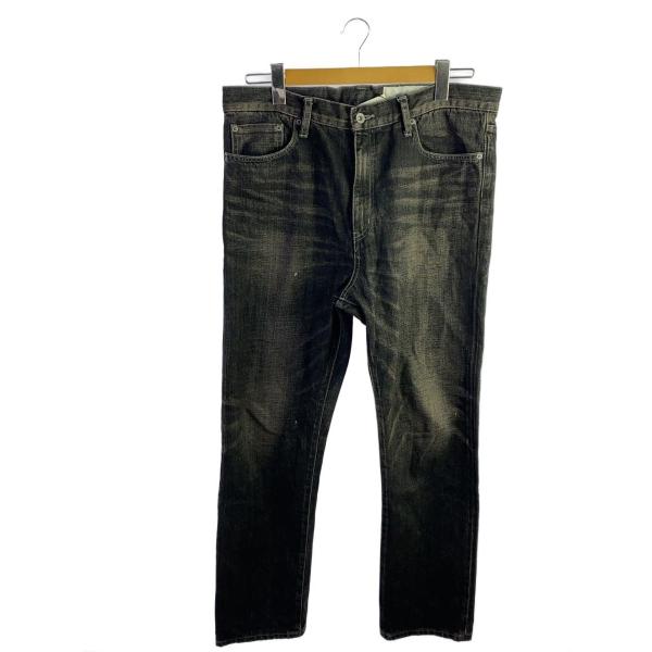 NEIGHBORHOOD◆WASHED DENIM DP MID PANTS/ストレートパンツ/L/...