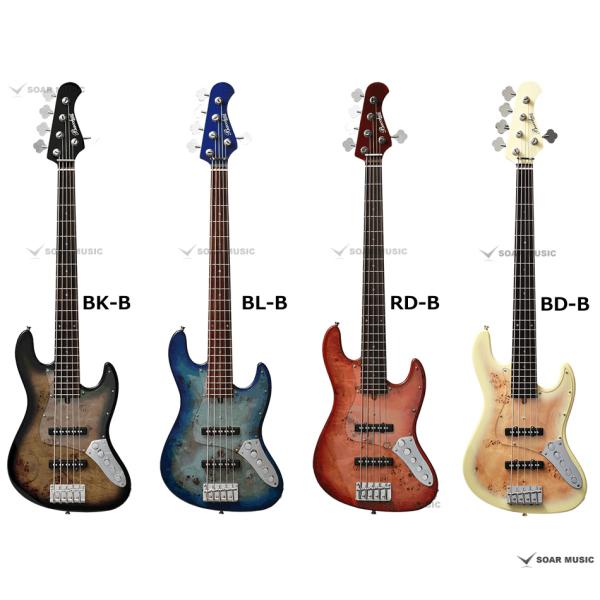 Bacchus バッカス WJB5-BP/Act アクティブ 5弦 エレキベース ユニバースシリーズ...