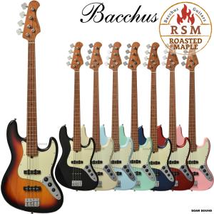 Bacchus バッカス BJB-1-RSM/M エレキベース ローステッドメイプルネック採用 ユニバースシリーズ ジャズベース タイプ｜SOAR MUSIC ヤフー店