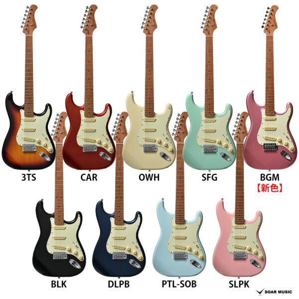 Bacchus バッカス BST-1-RSM/M ローステッドメイプルネック採用 エレキギター ユニ...