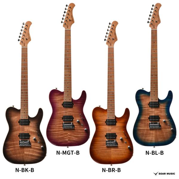 Bacchus バッカス TAC24 FMH-RSM/M ローステッドメイプルネック 24フレット ...