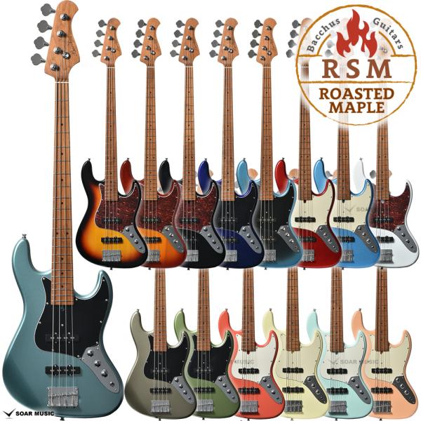 Bacchus WJB-1DX RSM/M バッカス エレキベース ユニバースシリーズ ジャズベース...