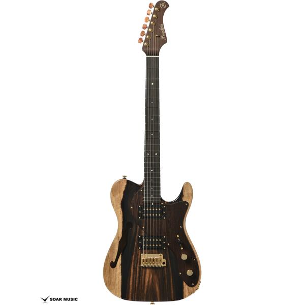 限定モデル T-HOLLOW-Premium/KG #107278 NA バッカス エレキギター プ...