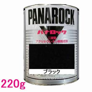 自動車塗料　ロックペイント　088-0234  パナロック　ブラック　主剤　220g｜SSペイント