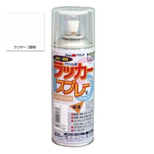 アトムハウスペイント　ラッカースプレーE　色：クリヤー　300ml｜sspaint