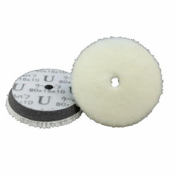 埼玉精機(U-TOOL)　エアツールパーツ　5510　ウールバフ　径80×15　1枚