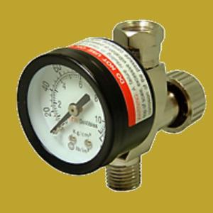 DEVILBISS　デビルビス　スプレーガン・エアー機器用　手元圧力計（エアーバルブ）　HAV-50...