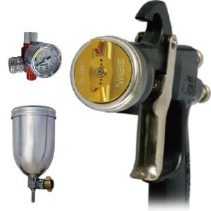 デビルビス スプレーガン LUNA3 Fine Flat LUNA3-F54 カップセット 1.3