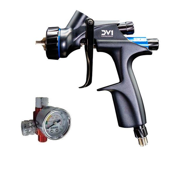 (V)DEVILBISS デビルビス スプレーガン DV1-U-000-13-B　ベース用低圧  重...