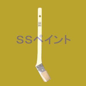 目地刷毛　GK目地　リブ入り　筋違/白毛　10号（30mm）　1本