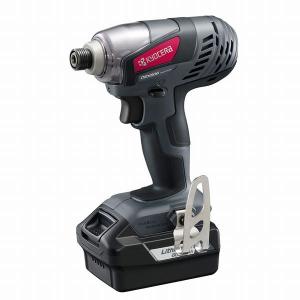 京セラ) 充電式インパクトドライバー 165N･m グレー DID11XR 1台 KYOCERA 京セラ KYOCERA DID11XR 充電式インパクトドライバー
