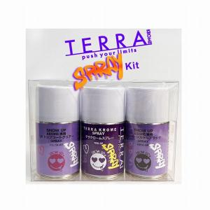 SHOW UP　TERRA KROME　テラクロームスプレーキット  TRK-SPK　各100ml｜sspaint