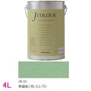 ターナー色彩　つやけし水性塗料　Jカラー Traditionalシリーズ1　色：JB-2c 青磁色（せいじいろ） 4L｜sspaint