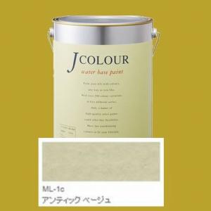 ターナー色彩　つやけし水性塗料　Jカラー  Mutedシリーズ LIGHT　色：ML-1c アンティック ベージュ 4L｜sspaint