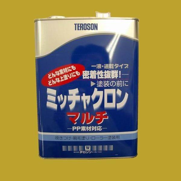 染めＱテクノロジィ　 密着剤　ミッチャクロン マルチ　色：クリヤー(透明)　3.7L