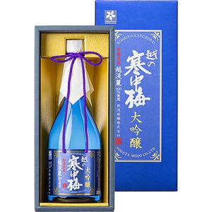 越の寒中梅越淡麗大吟醸　720ｍｌ　ＤＫ−１