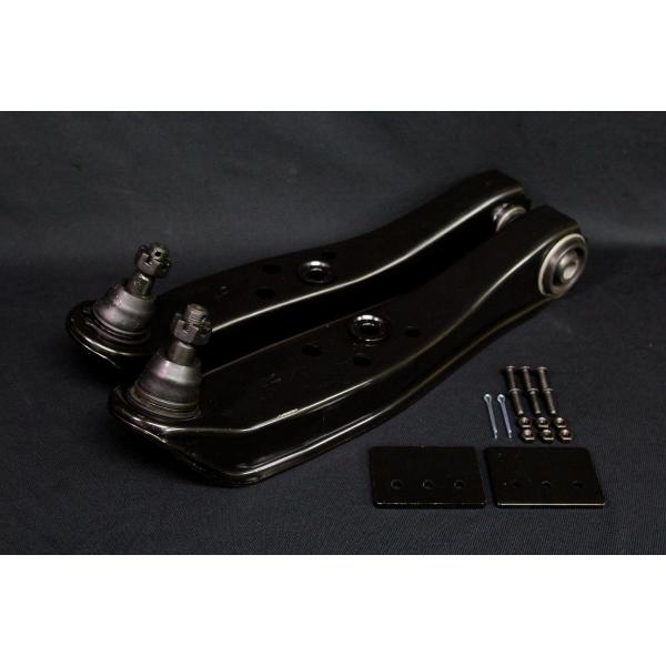 カザマオート製 プレス型 延長ロアアーム 35mm仕様 S14 S15 ER34 ECR33 C35...