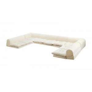 フロアソファ ふわふわなめらかマイクロファイバーフロアコーナーソファ ソファ6点セット コの字 1P...