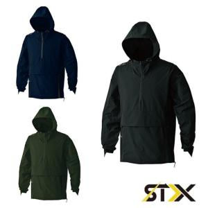 04105 STX 4WAYストレッチリペルアノラック STX シンメン SHINMEN 作業服・作業着  S〜5L ポリエステル100%｜sss-uniform