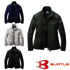 9511 ジャケット BURTLE バートル 春夏 作業服 4WAYストレッチ 作業着  ワーク ユニフォーム S〜3XL 複合繊維（ポリエステル）｜sss-uniform