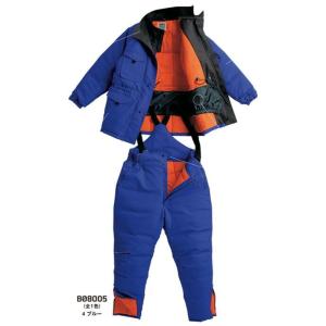 BO8006 秋冬用冷凍倉庫用防寒パンツ サンエス（SUN-S）作業服・作業着M