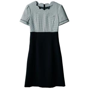 SS710W ワンピース 神馬本店（selectstage）事務服・制服5号〜13号 ポリエステル100％｜sss-uniform